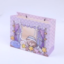 Amusement park series horizontal window gift bag-large