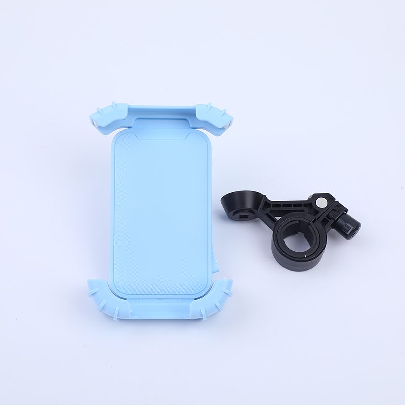 Stylish and simple motorcycle mobile phone holder-blue