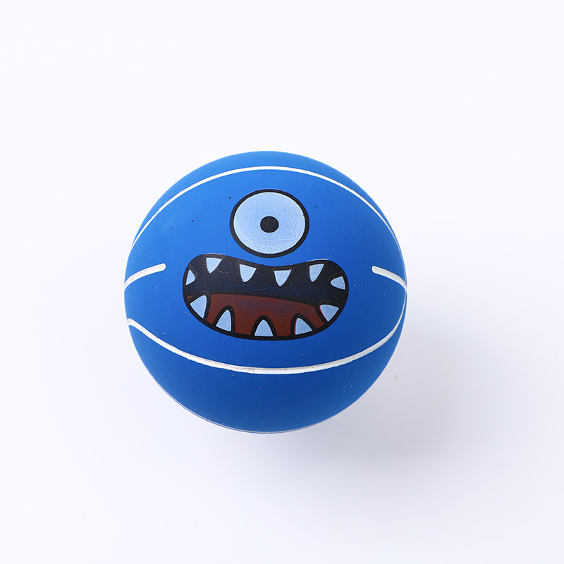 TOMARMON series rubber ball-9cm (blue)KQ-5716-3