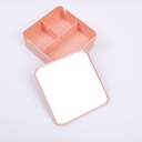 Cosmetic mirror with storage box