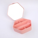 Portable multi-functional storage mirror