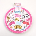 Sleeping Party Series 9" Plate*10pcs
