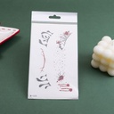 Halloween series-Evil Shadow Blood Seam Face Stickers