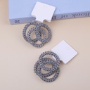 Leopard Print twist rubber band -3PCS