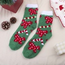 Coral Fleece Christmas Stocking - 3