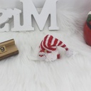 Christmas Series Hat Fabric Hairpin