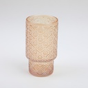 Vintage stackable glass cup-430ml