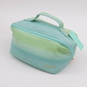 Gradient-colored Diagonal-opening Makeup Bag