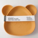 Little bear dinner plate-yellow