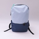 Ultra-Light Colorblock Custom Backpack - Blue and Gray
