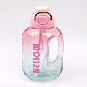 Gradient color large capacity plastic cu