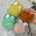 Bubble starfish bath sponge