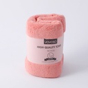 Morandi color coral velvet series towel-
