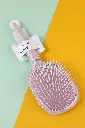 One-horned series colorful round comb-pu