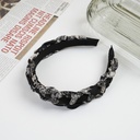 Ink Painting Braided Fabric Headband