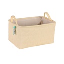 Candy Color Heart Large Storage Square Box - Yellow