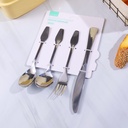 HS-CJ6001 Card Pack Uniquely Shaped Cutlery Set 4pcs
