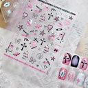 Cyber Girl Nail Stickers
