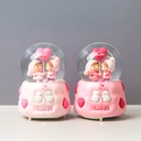 Hand in hand lovers automatic snow spray