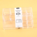 13 compartments tabletop storage box